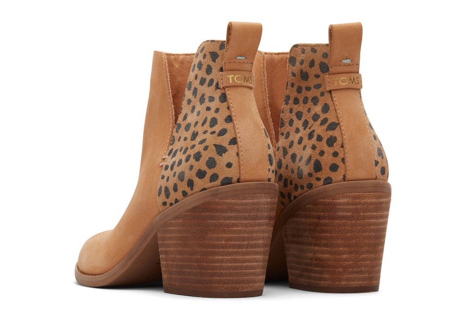 Toms Everly Cutout Boot Honey Leather