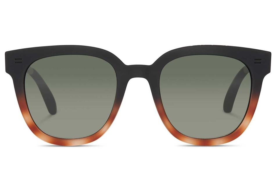 Toms Juniper Matte Black Honey Tortoise Fade W- Soft Touch Finish