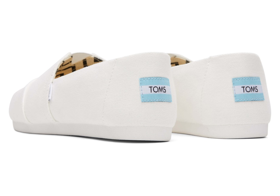 Toms Alpargata Recycled Cotton Canvas White