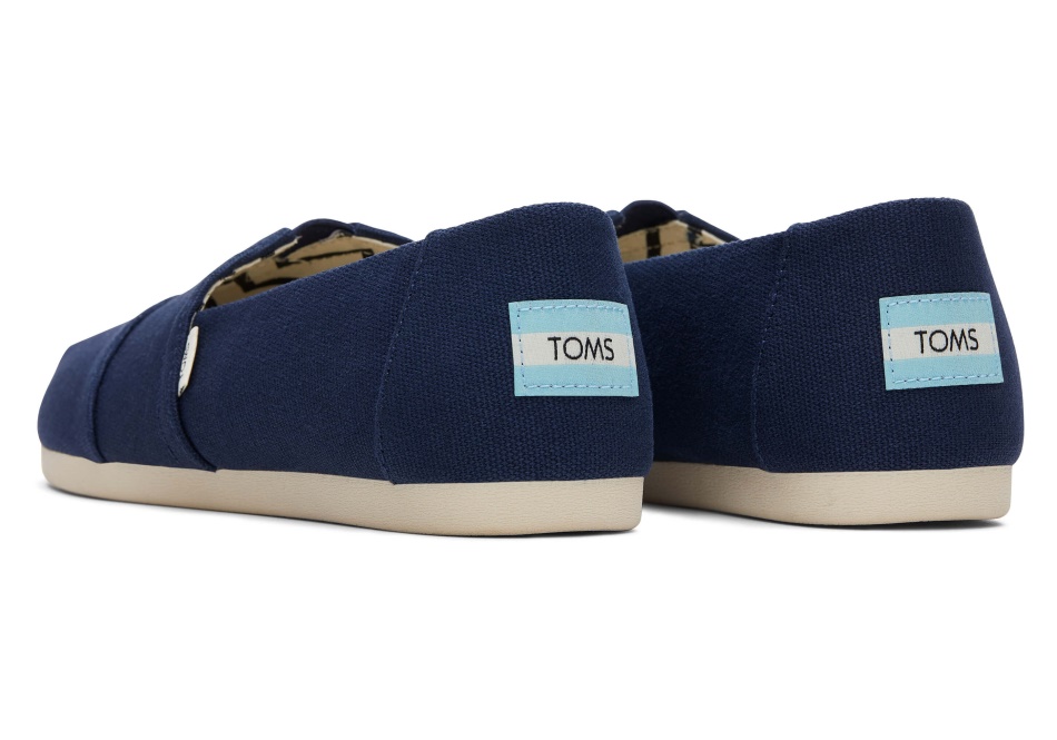 Toms Alpargata Recycled Cotton Canvas Navy