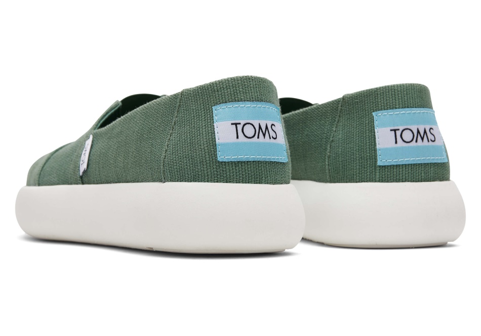 Toms Mallow Heritage Canvas Dark Ivy