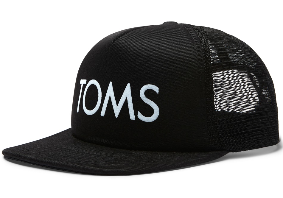 Toms Toms Trucker Hat Black