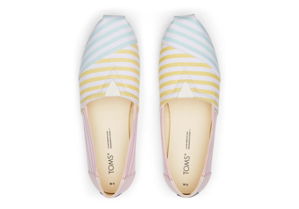 Toms Alpargata Stripes Pastel