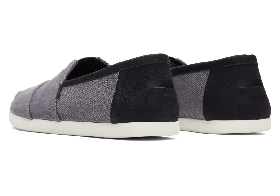 Toms Alpargata Synthetic Trim Pavement Grey