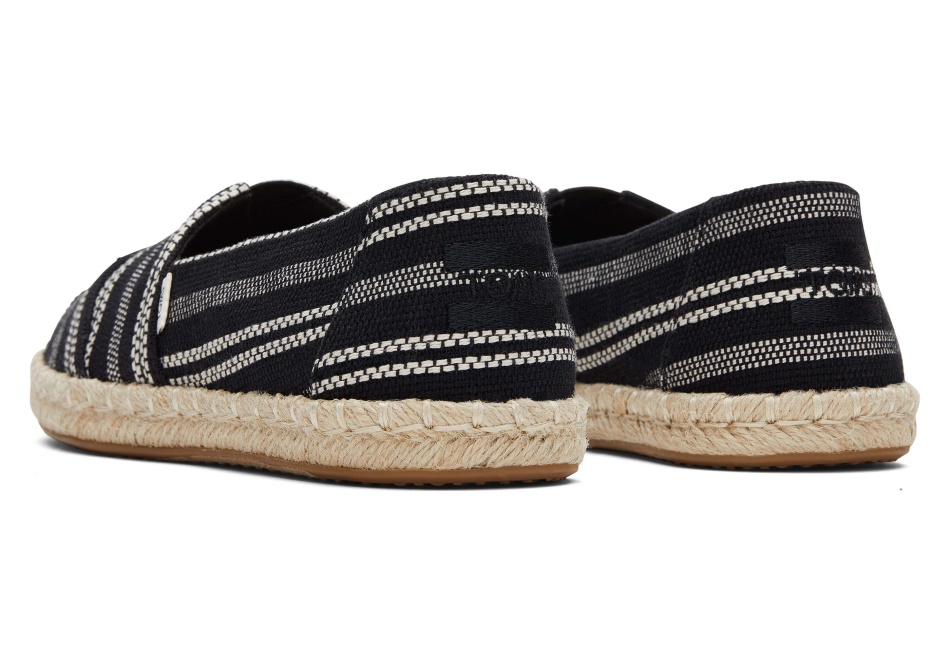 Espadrille Alpargata Black Toms