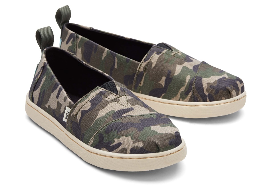 Toms Youth Alpargata Camo Camo