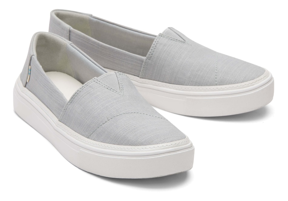 Toms Parker Slip On Mid Grey