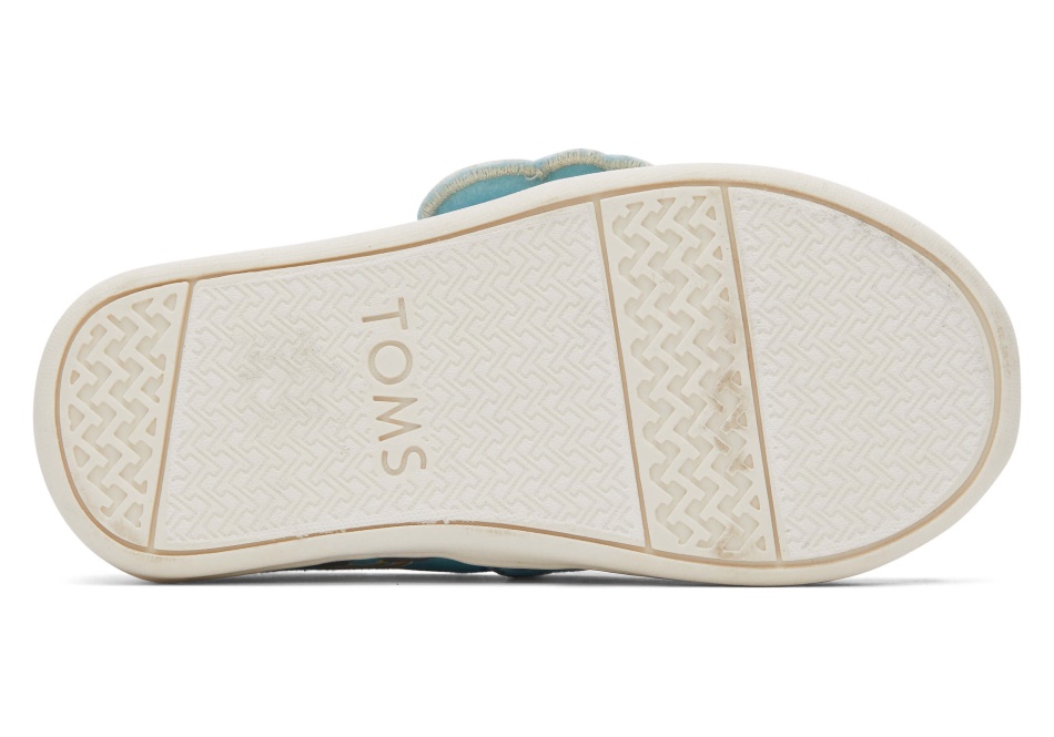 Toms Tiny Blue Weather Foil Print Blue Foil