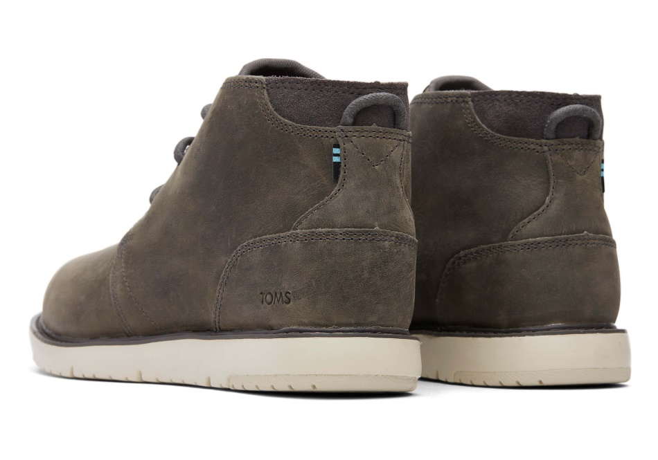 Toms Navi Boot Water Resistant Charcoal