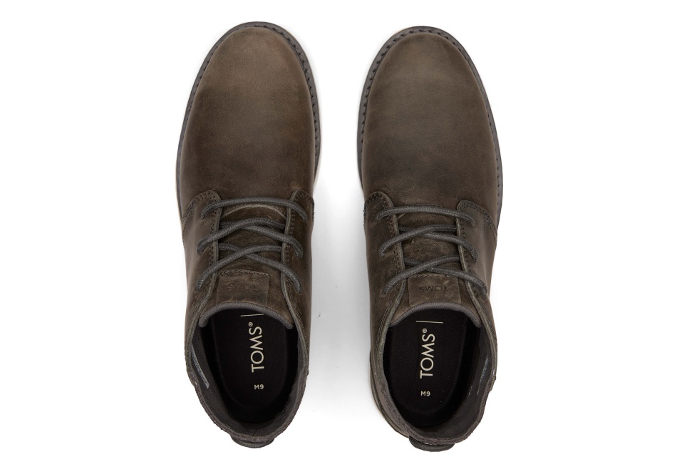 Toms Navi Boot Water Resistant Charcoal