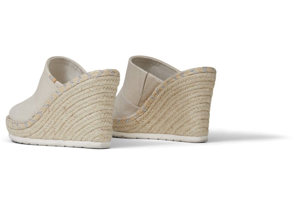 Toms Monica Mule Wedge Heel Natural