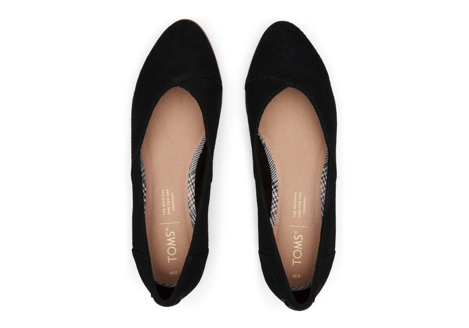 Toms Jutti Neat Flat True Black
