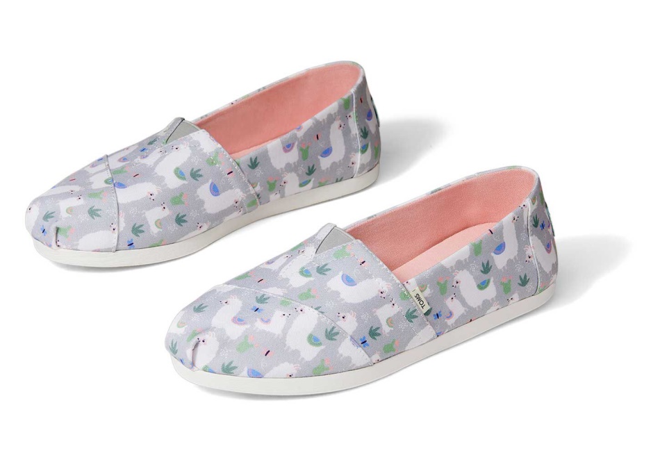 Toms Alpaca Alpargata Mid Grey