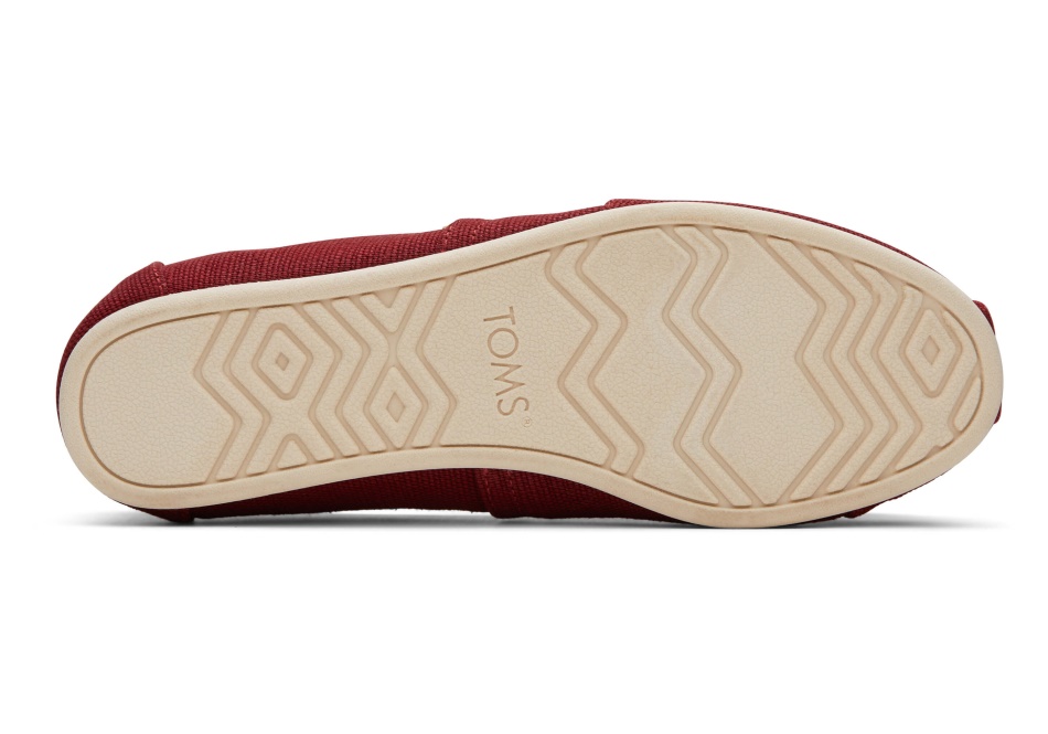 Toms Alpargata Heritage Canvas Black Cherry