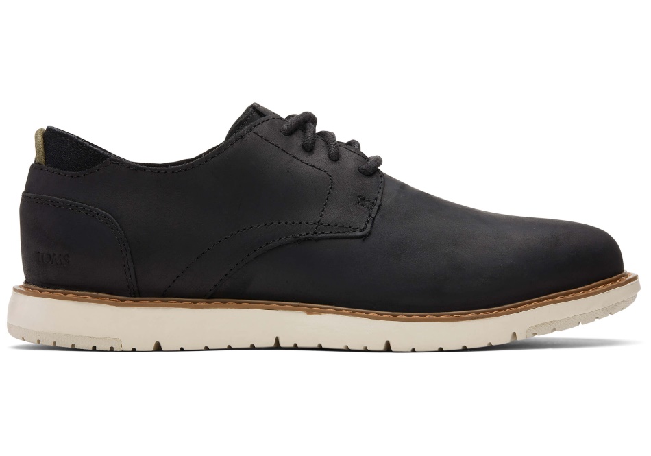 Toms Navi Dress Shoe Water Resistant Black