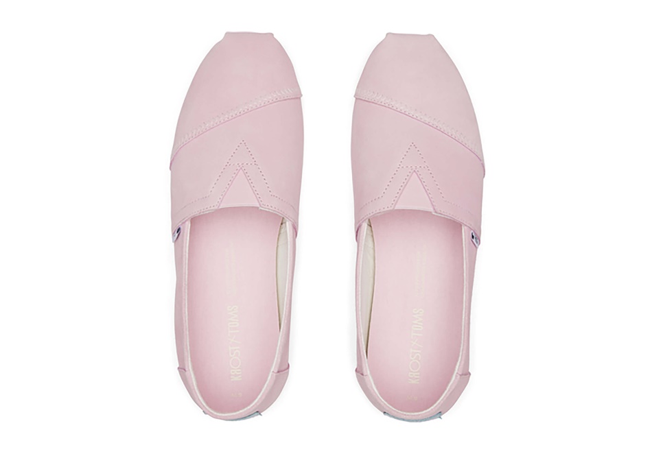 Toms Toms X Krost Alpargata Suede Pink