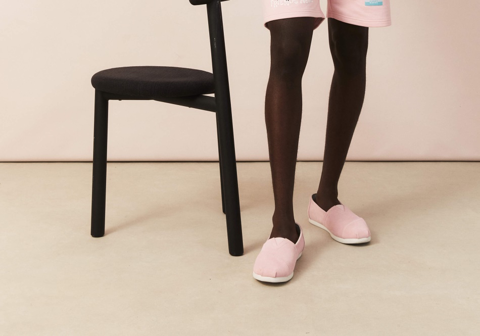 Toms Toms X Krost Alpargata Suede Pink