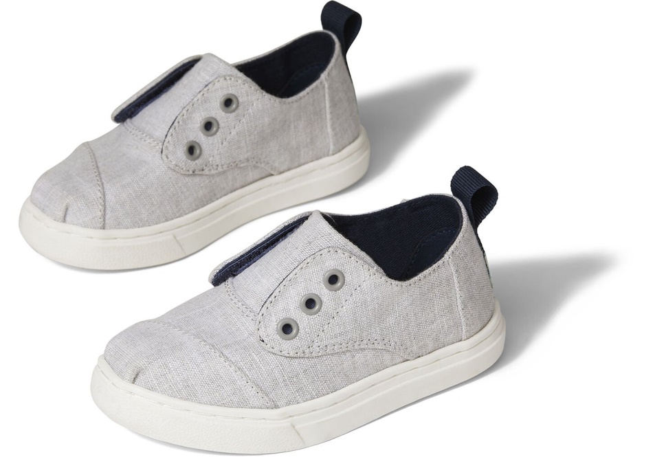 Toms Tiny Cordones Sneaker Drizzle Grey