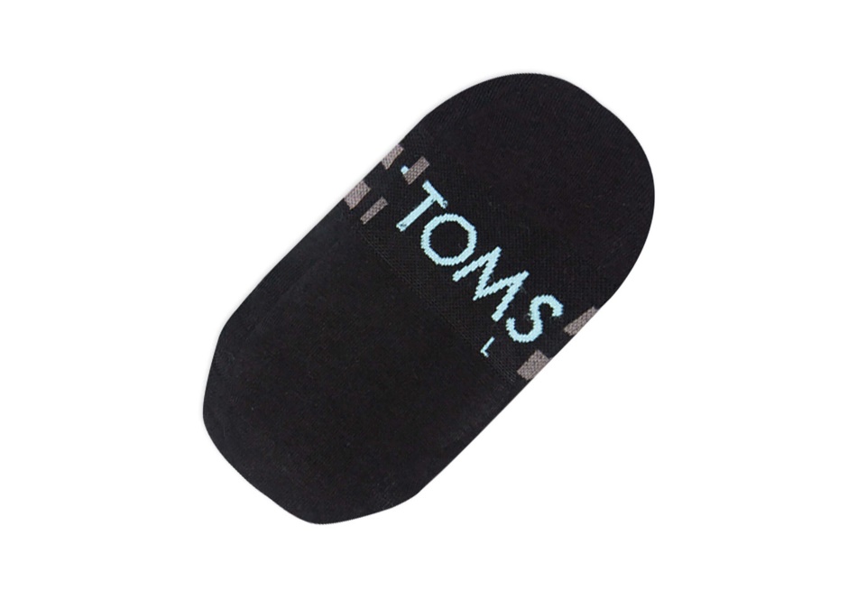 Toms Ultimate No Show Socks Black Black