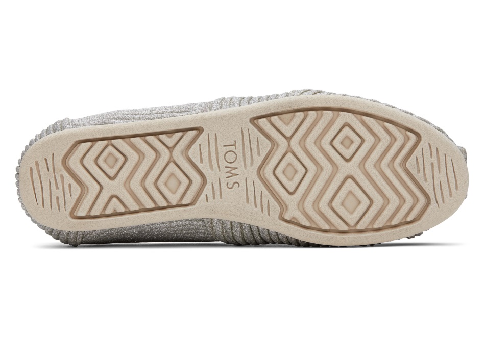Toms Alpargata Glimmer Silver Glimmer