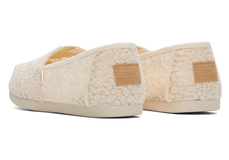 Toms Botanical Lace Alpargata Natural