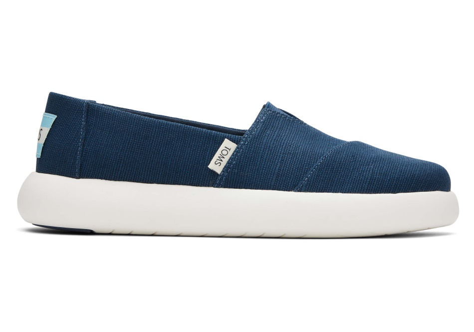 Toms Mallow Heritage Canvas Majolica Blue