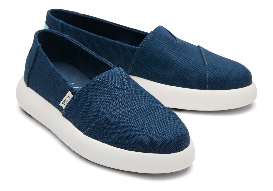 Toms Mallow Heritage Canvas Majolica Blue