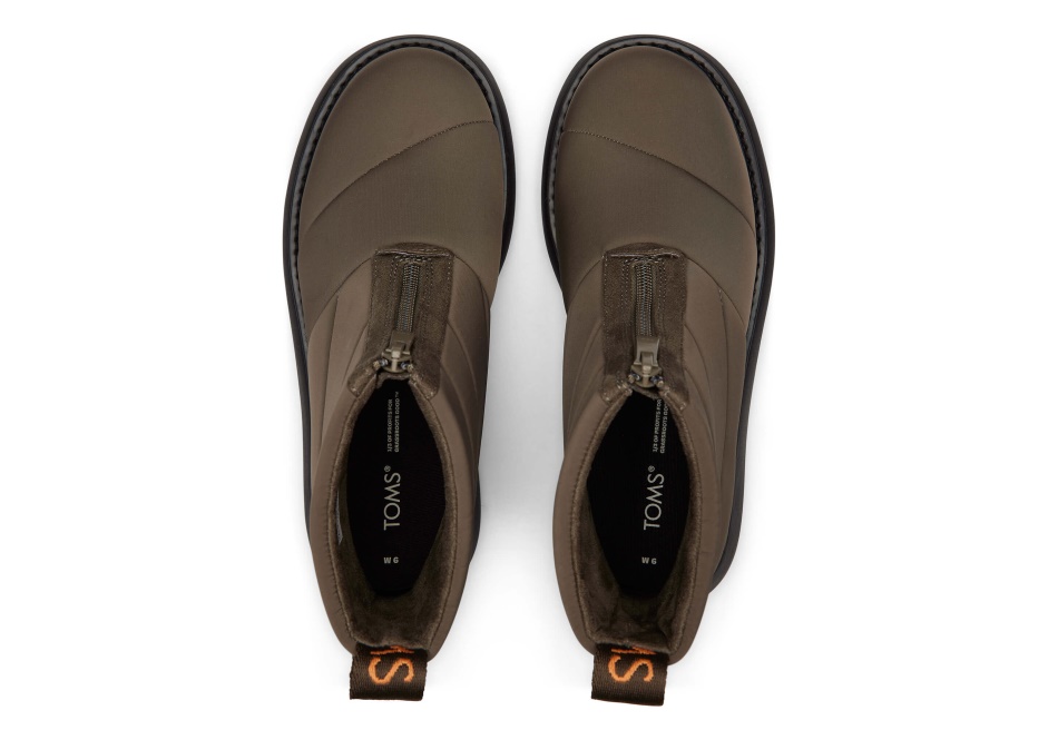 Toms Repreve  Mallow Puffer Puffer Olive