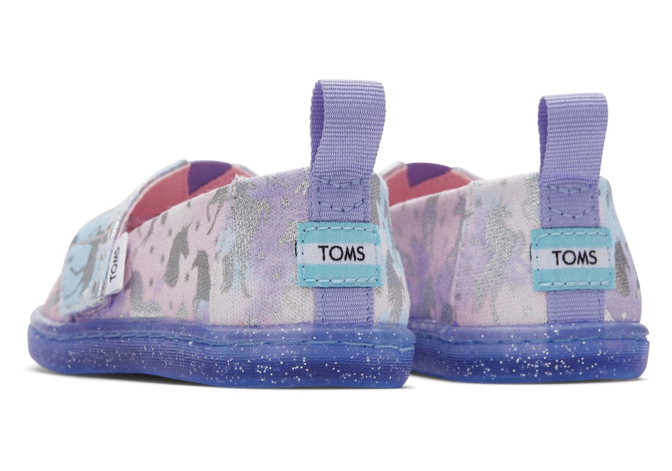 Toms Unicorn Alpargata Tie Dye Foil