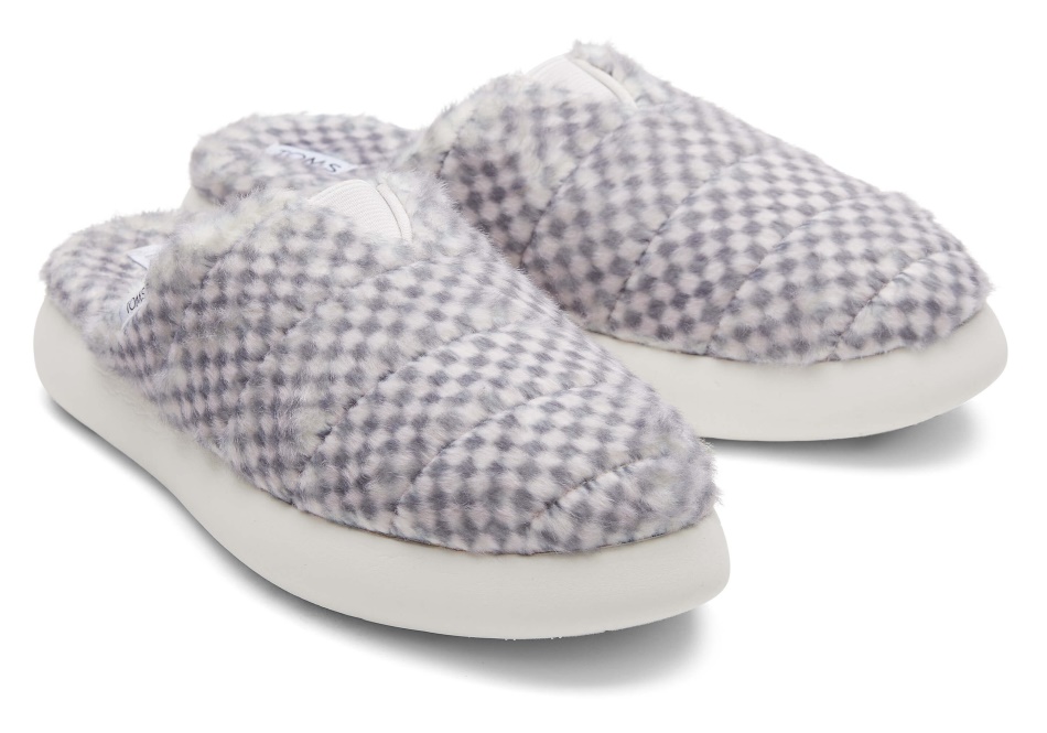 Toms Mallow Mule Grey Mohair