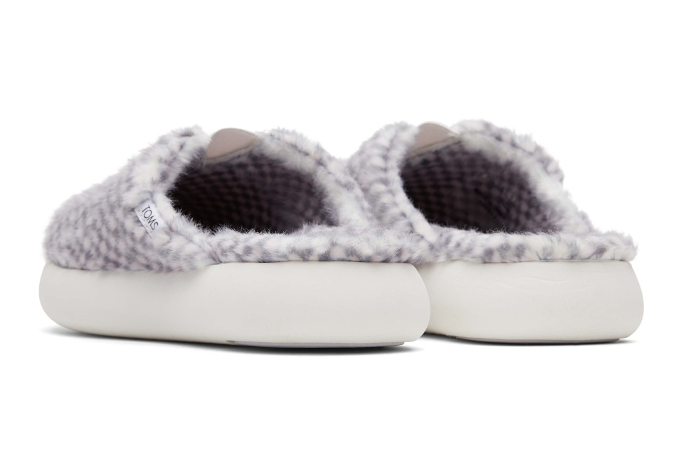 Toms Mallow Mule Grey Mohair