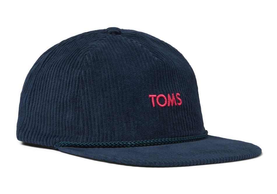 Toms Toms Corduroy Hat Navy