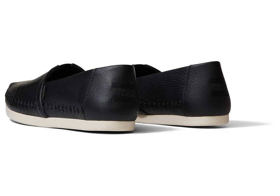 Toms Alpargata Leather Black