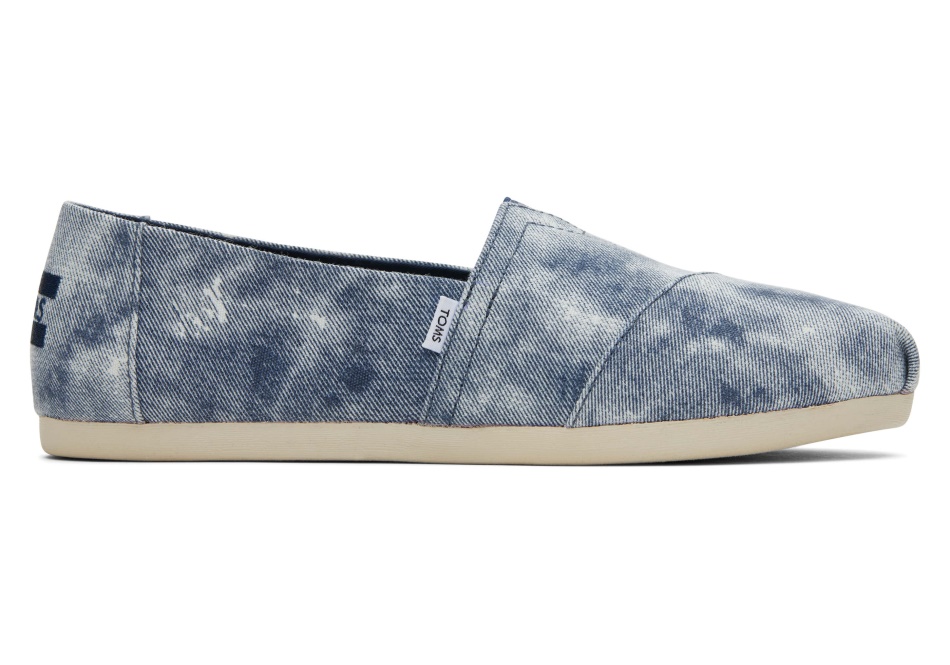 Toms Alpargata Repreve Washed Navy