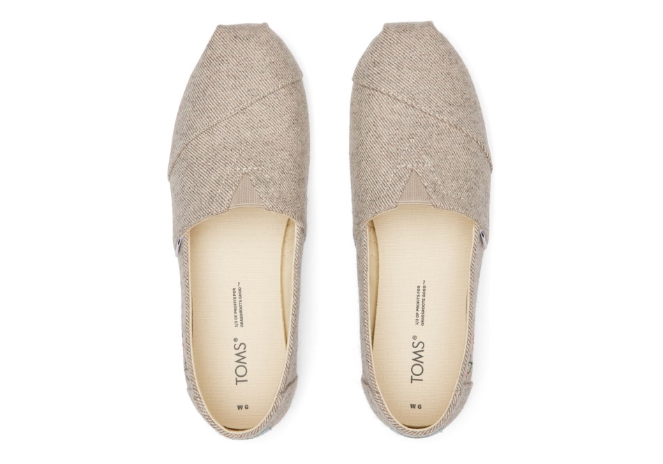 Toms Alpargata Fox Natural Twill